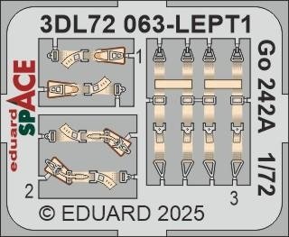 Eduard 3DL72063 Go 242A SPACE IBG 1/72