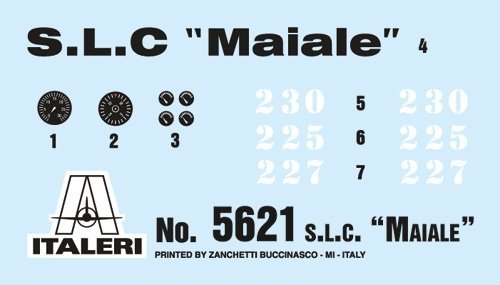 Italeri 5621 S.L.C. MAIALE with crew 1/35