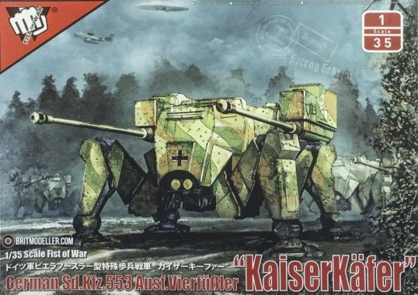 Modelcollect UA35004 German WWII SdKfz 553 &quot;Kaiserkäfer&quot; 1/35