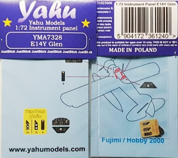 Yahu YMA7328 E14Y Glen Fujimi / Hobby 2000 1/72