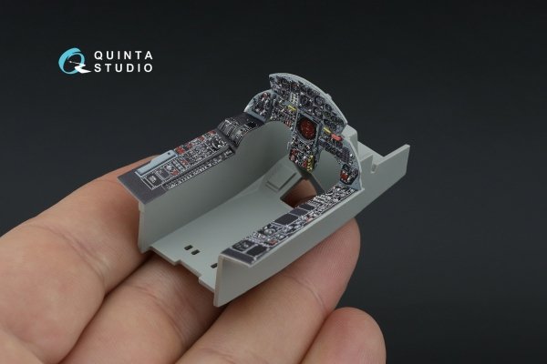 Quinta Studio QDS-32181 F-104S-ASA 3D-Printed coloured Interior on decal paper (Italeri) (small version) 1/32