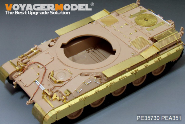 Voyager Model PEA351 Modern French AMX-30B2 MBT Track Covers (For MENG TS-013) 1/35