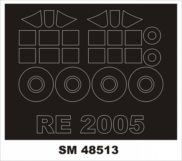 Montex SM48513 REGGIANE 2005 SWORD 1/48