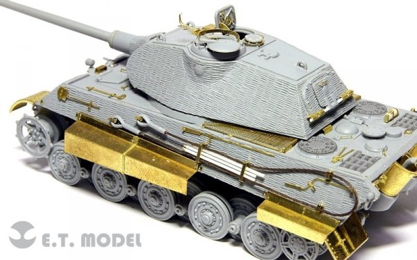 E.T. Model E72-020 WWII German KING TIGER (Porsche Turret) For DRAGON 7254 1/72