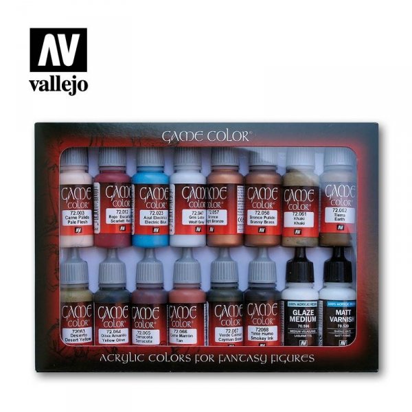 Vallejo 72297 Specialist Colors Set 16x17ml