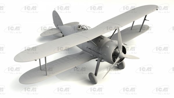 ICM 32045 Gloster Sea Gladiator Mk.II With Royal Navy pilots 1/32