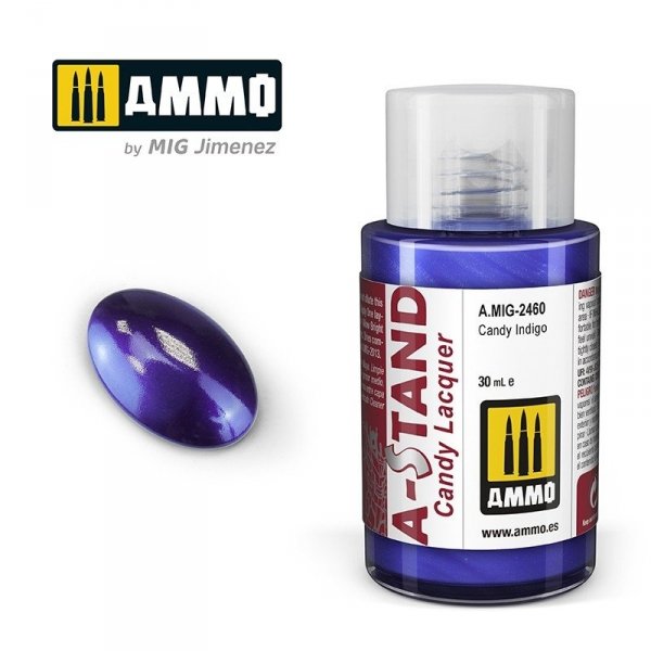 Ammo of Mig 2460 A-STAND Candy Indigo 30ml