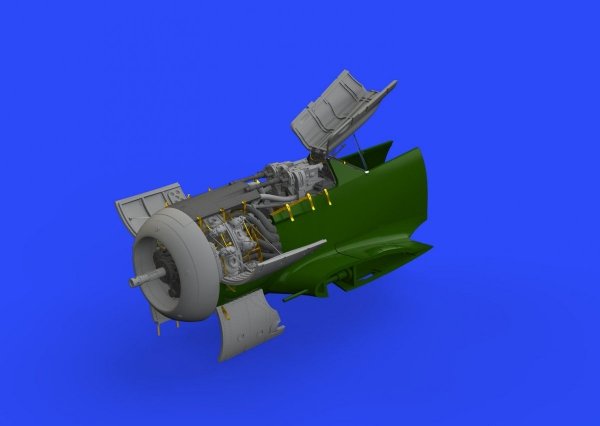 Eduard 648464 Fw 190A-8 engine &amp; fuselage guns 1/48 EDUARD