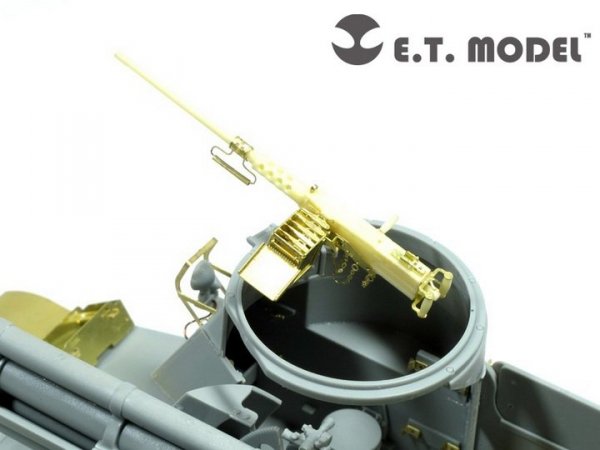 E.T. Model EA35-040 WWII US ARMY M2HB MG w/50 Rounds Ammunition Can 1/35