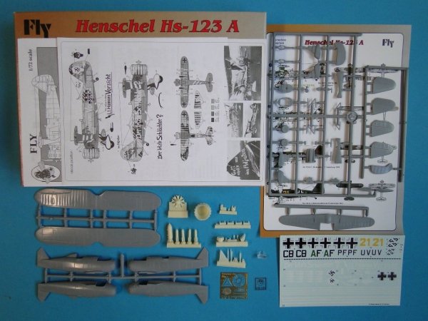Fly 72008 Henschel Hs-123 A 1:72