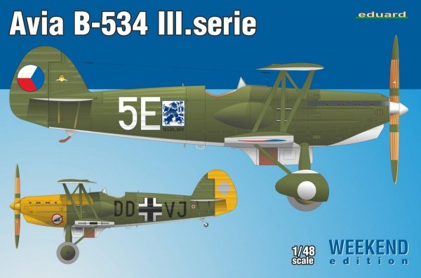 Eduard 8478 Avia B-534 III. serie (1:48)