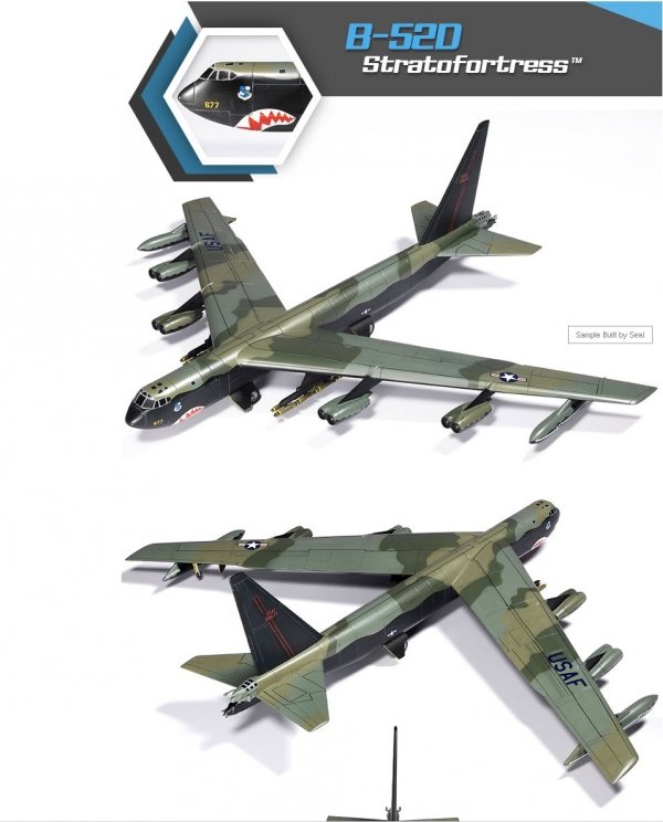 Academy 12632 USAF B-52D Stratofortress 1/144