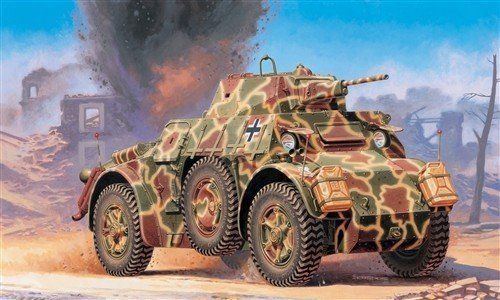 Italeri 6603 Italian armored car Autoblinda AB 43 (1:48)