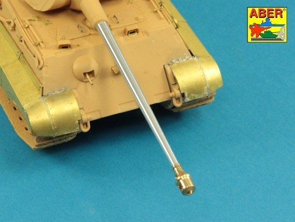 Aber 48L-36 KwK 43/2 L/71 8.8cm barrel (one piece) for King Tiger tank with Porsche turret 1/48