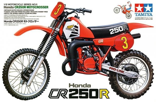 TAMIYA 14011 Honda CR250R Motocrosser (1:12)