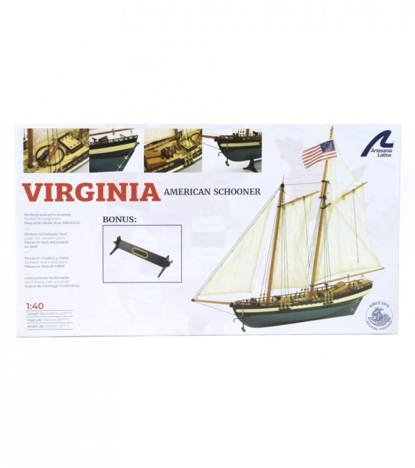 ARTESANIA LATINA 22115 American Schooner Virginia 2022 - 1:41