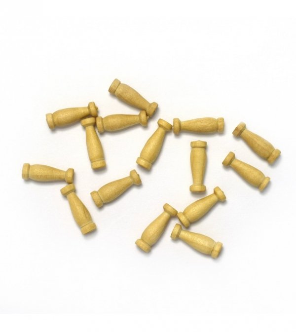 ARTESANIA LATINA 8538 Tralki drewniane 14 mm - 15 szt