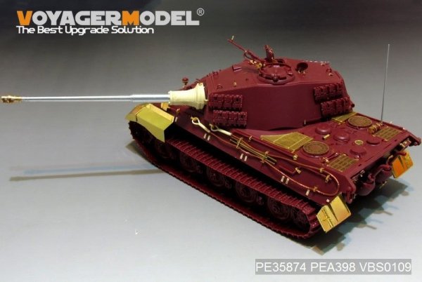 Voyager Model PE35874 WWII German King Tiger (Hensehel Turret) for MENG 1/35