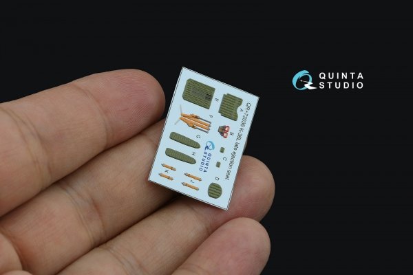 Quinta Studio QR+72036 K-36L (late) ejection seat (for Su-25/Su-25SM aircraft since 2008) (All kits) 1/72