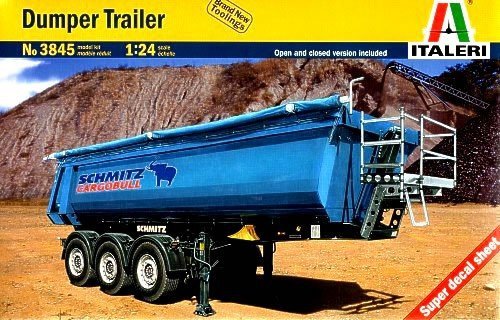 Italeri 3845 Dumper Trailer Schmitz Cargobull (1:24)