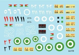 Star Decals 35-C1179 Middle East 1948(ish) 1 1/35