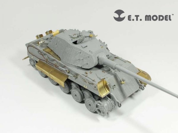 E.T. Model E35-033 WWII German KING TIGER （Porsche Turret）(For DRAGON Kit) (1:35)