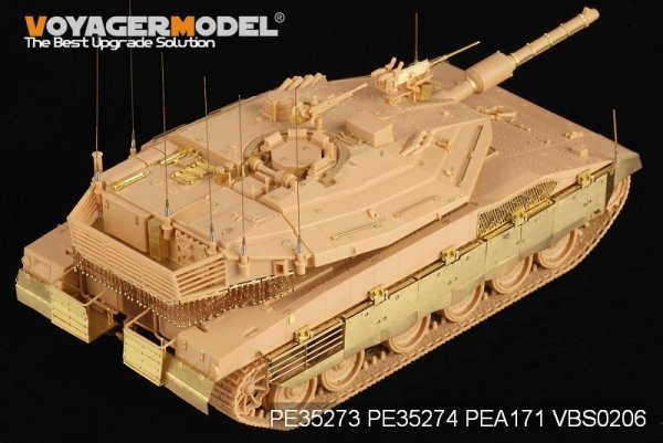 Voyager Model PE35274 Modern Merkava Mk.IV MBT Side Skirts (For ACADEMY 13213) 1/35
