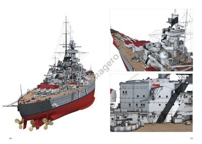 Kagero 95009 The Battleships Scharnhorst and Gneisenau vol. II EN