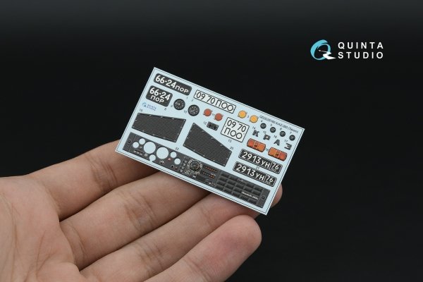 Quinta Studio QDS-35160 KrAZ-260 3D-Printed &amp; coloured Interior on decal paper (Takom) (Small version) 1/35