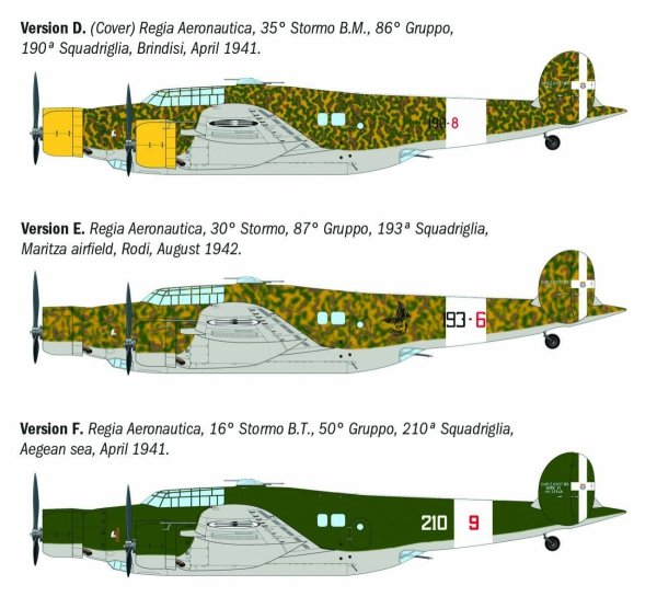 Italeri 1479 CANT Z.1007 Alcione 1/72