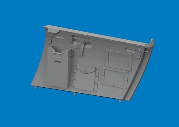 Eduard 632209 Hurricane Mk.II cockpit door PRINT for REVELL 1/32
