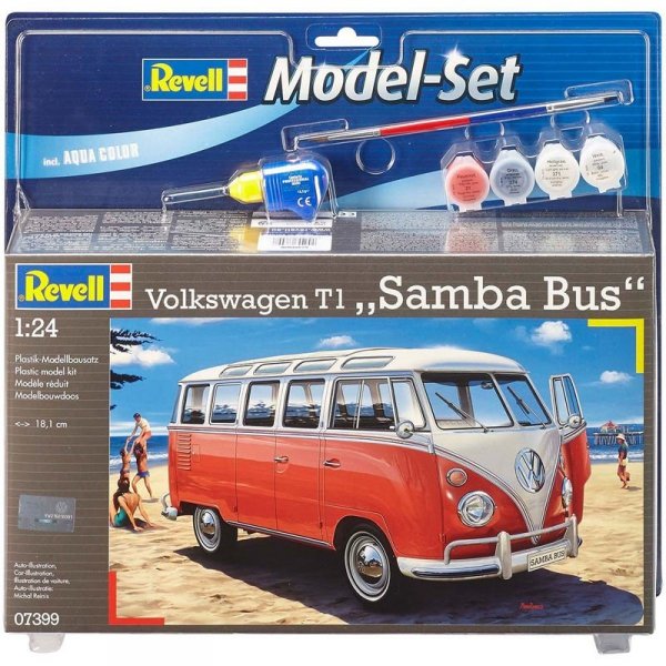 Revell 67399 Volkswagen T1 SAMBA BUS Zestaw Modelarski 1/24