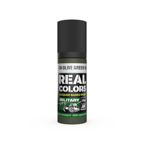 AK Interactive RC852 Olivgrün-Olive Green RAL 6003 17 ml