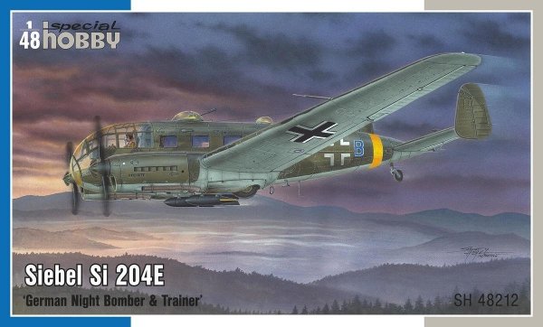 Special Hobby 48212 Siebel Si 204E ‘German Night Bomber &amp; Trainer’ 1/48