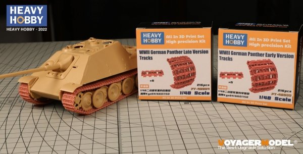 Heavy Hobby PT48004 WWII German Panther Late Version Tracks 1/48