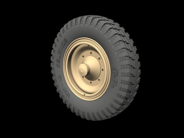 Panzer Art RE35-144 Drive wheels for Sd.Kfz 11 &amp;251 (Early Gelanade Pattern) 1/35