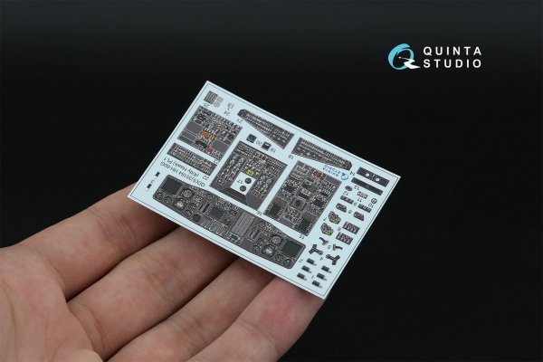Quinta Studio QDS-35164 HH-60G Pave Hawk 3D-Printed &amp; coloured Interior on decal paper (Kitty Hawk) (Small version) 1/35