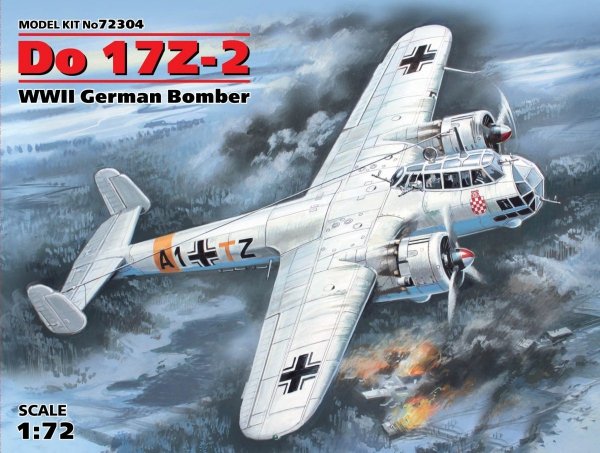 ICM 72304 Dornier Do17Z-2 Bomber 1/72