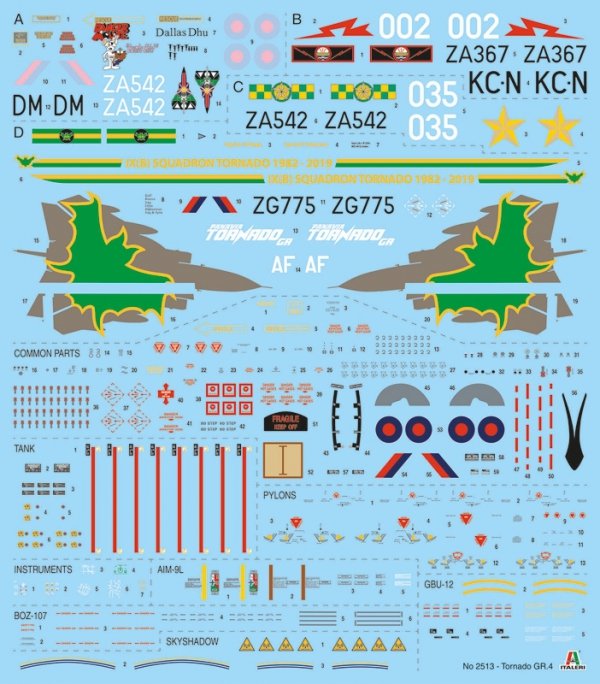 Italeri 2513 TORNADO GR. 4 1/32