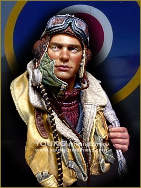 Young Miniatures YM1891 Battle of Britain RAF Pilot WWII 1/10