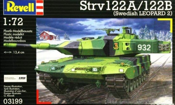 Revell 03199 Strv 122A/122B Swedish Leopard 2 (1:72)