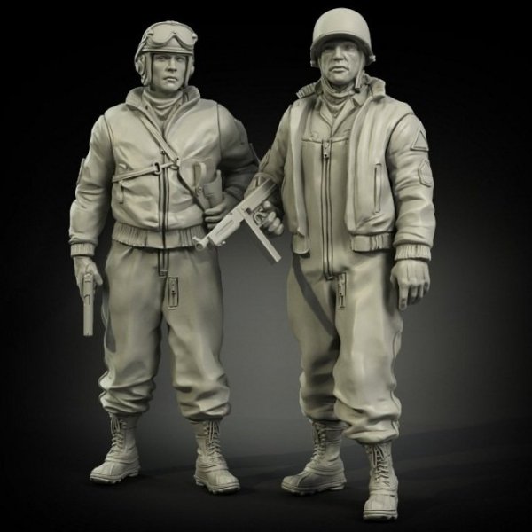 Panzer Art FI35-006 US Army tanker in winter clothes set 1/35