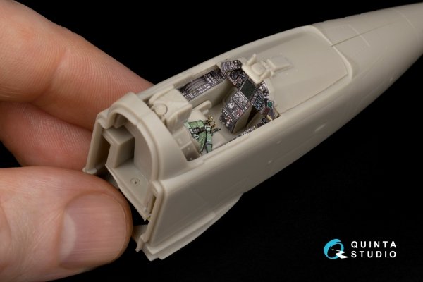 Quinta Studio QD48607 Jaguar Gr.3 3D-Printed &amp; coloured Interior on decal paper (Kitty Hawk) 1/48