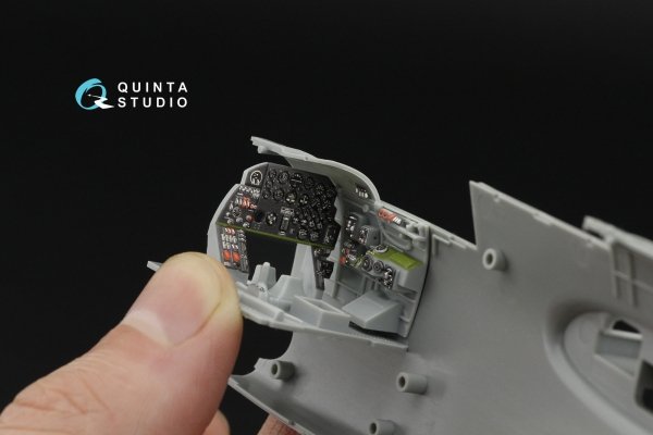 Quinta Studio QD48646 A-20C Havoc (DB-7B) 3D-Printed &amp; coloured Interior on decal paper (HK models) 1/48