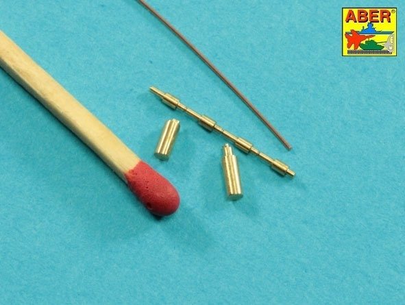 Aber 16029 Handles for towing ropes and tensioning the tracks of Tiger I and King Tiger tanks 1/16