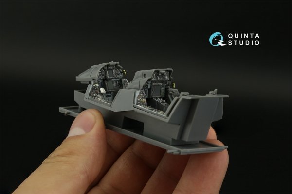Quinta Studio QDS48404 F-14B 3D-Printed &amp; coloured Interior on decal paper (GWH) (small version) 1/48