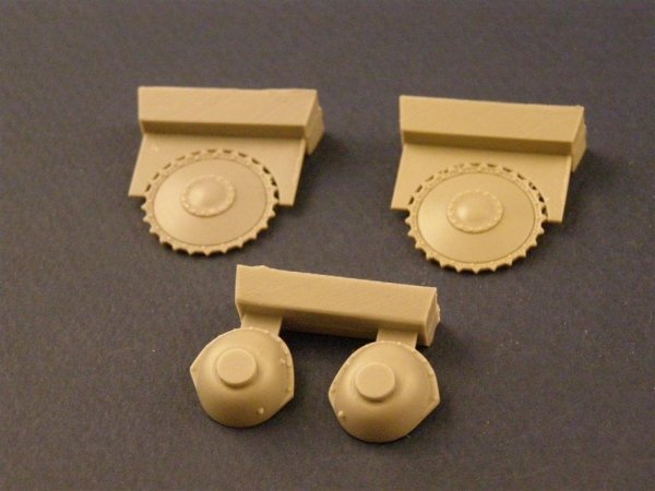 Panzer Art RE35-033 Drive wheels with transmission for Panzer II tank 1/35