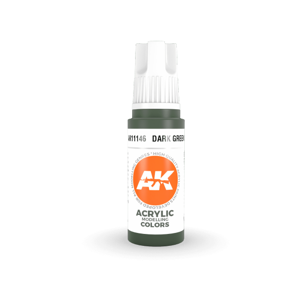 AK Interactive AK11146 DARK GREEN – STANDARD 17ml