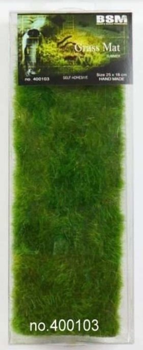 Bear`s Scale Modeling 400103 SELF-ADHESIVE GRASS MAT 25x18 cm (1 pcs)