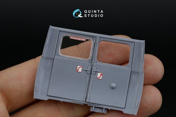 Quinta Studio QD35045 UAZ-3909 3D-Printed &amp; coloured Interior on decal paper (Zvezda) 1/35